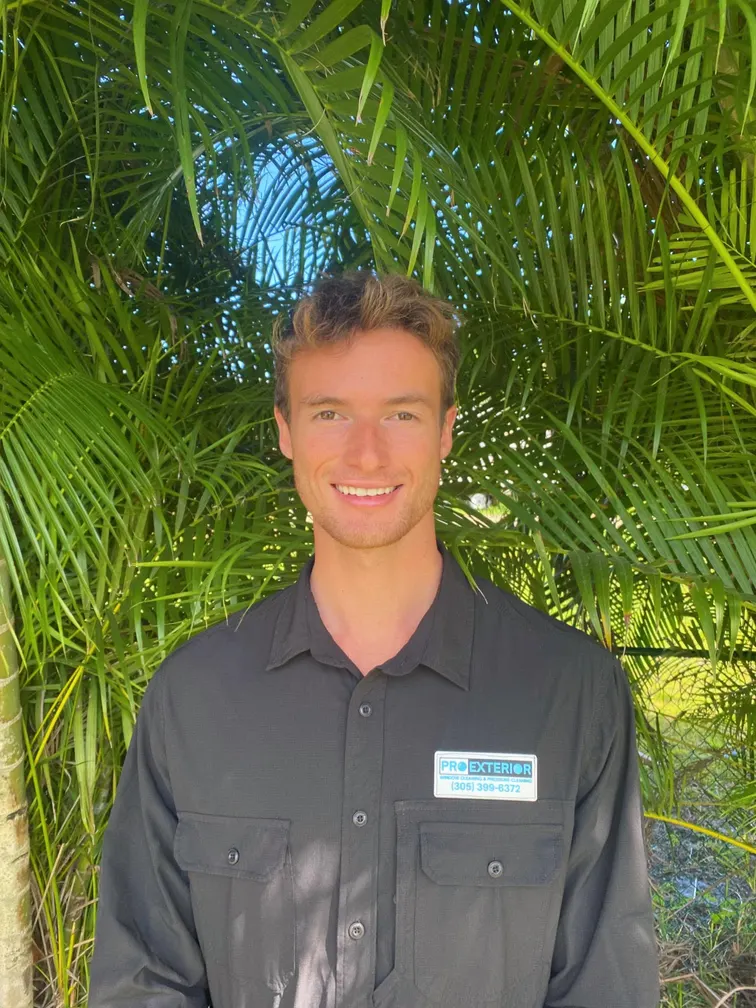 John, owner of Pro Exterior, in his company uniform
